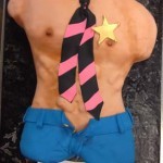 Florida-Orlando-Erotic-sheriff-torso-with-chubby-in-his-paints-stripped-tie-adult-cake