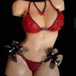 Canadas-Cowgirl-red-bikini-full-female-sex-cake