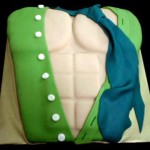 California-sexy-He-Man-Green-shirt-tie-erotic-torso-chest-cake