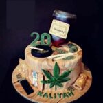 Georgia-Atlanta-Fayetteville-Liquor-Pouring-Marijuana-Designer-Adult-Smoking-Cake