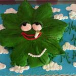 California-San-Diego-Marijuana-Pot-Leaf-Shaped-Cloud-Nine-Custom-Cake